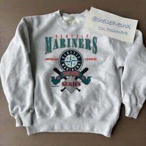 Vintage 1995 Seattle Mariners Baseball Sweatshirt MLB Seattle Mariners Shirt tee